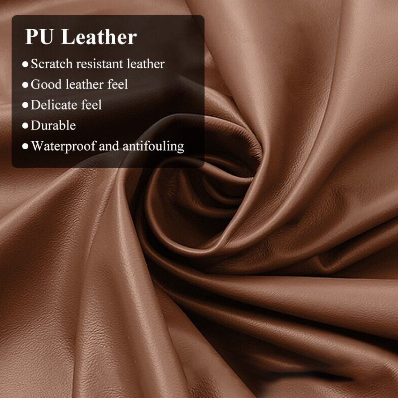 Set of 2 faux leather dining chairs with metallic frame and padded seat – modern indoor design